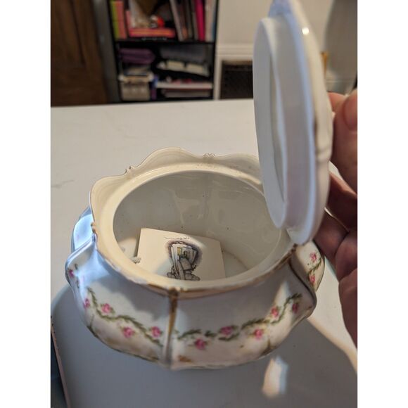 Antique RS Prussian China Tureen and Lid - Picture 4 of 5